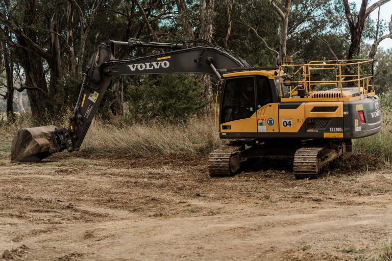 Volvo Excavator with tracks in Orange NSW