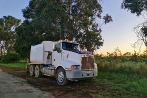 Force water cart for dust suppression