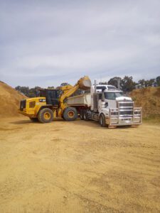 Bulk quarry material parkes