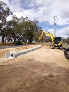 Drainage Culvert Orange